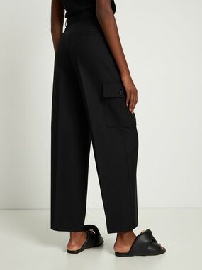 The Frankie Shop Black Maesa Cargo Pants